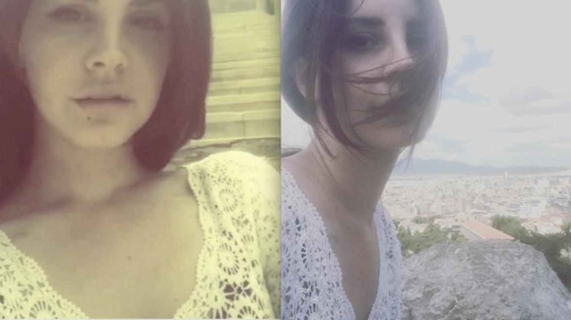 Lana Del Rey strolls in Athens (videos)