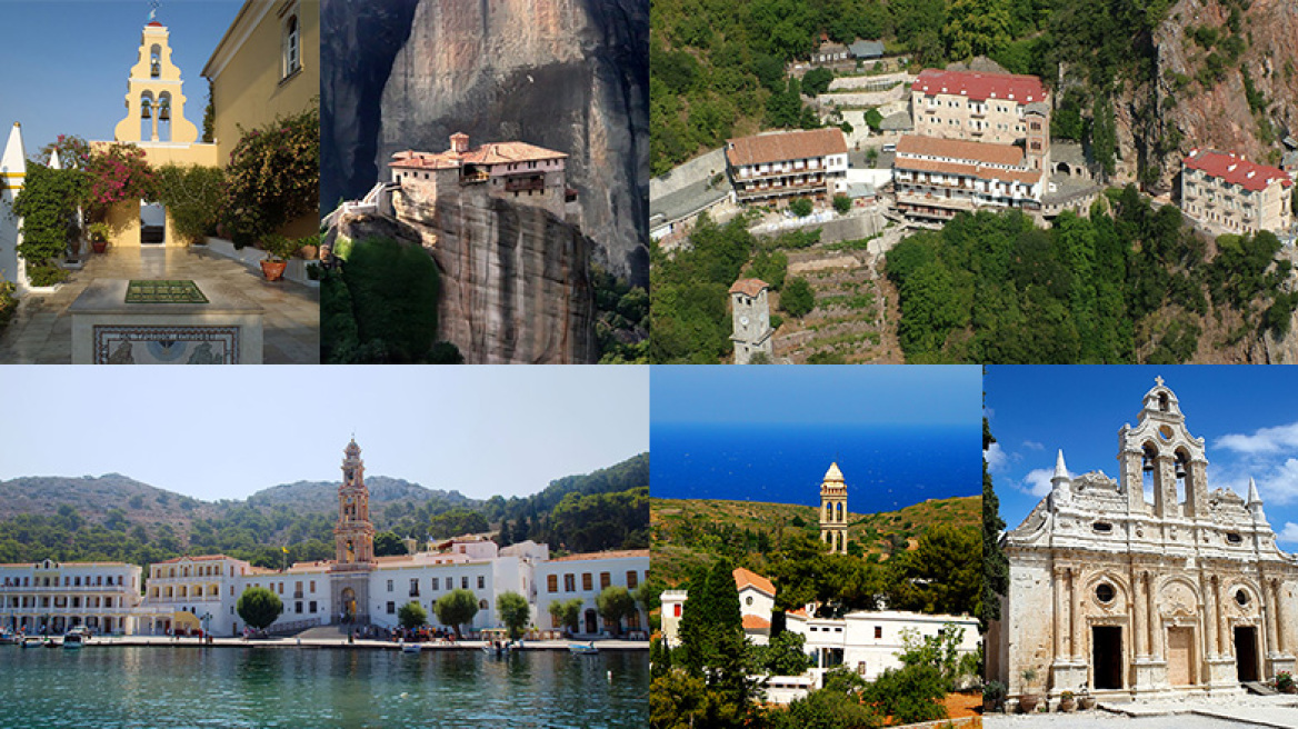 20 πανέμορφα μοναστήρια