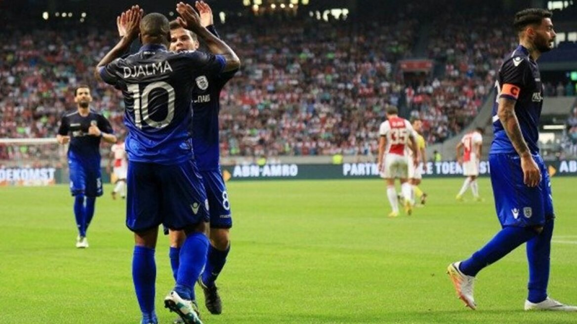 PAOK draw (1-1) with Ajax away from home