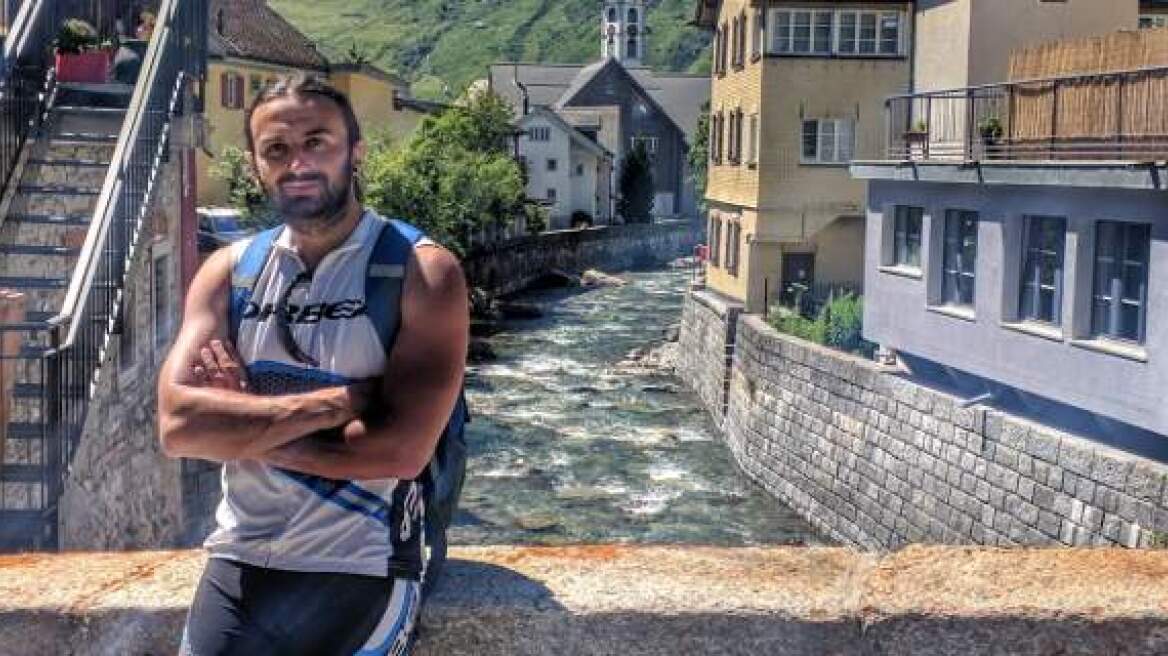 Greek cyclist does European trip in 21 days! (photos)