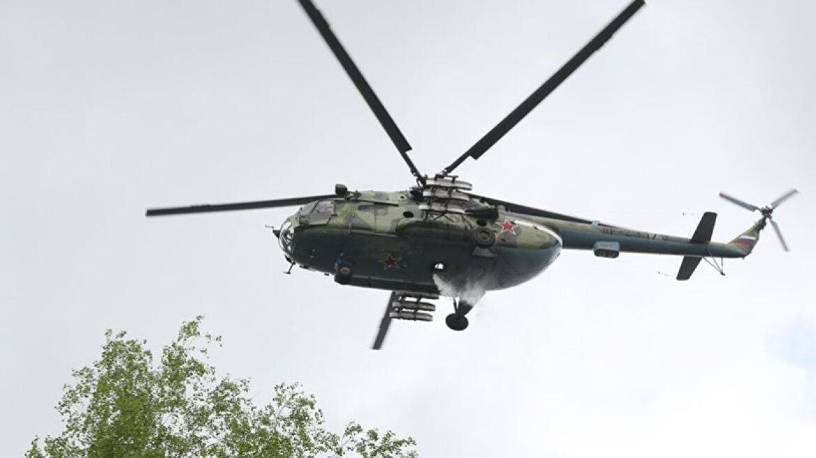 Russian 5-crew helicopter shot down over Syria