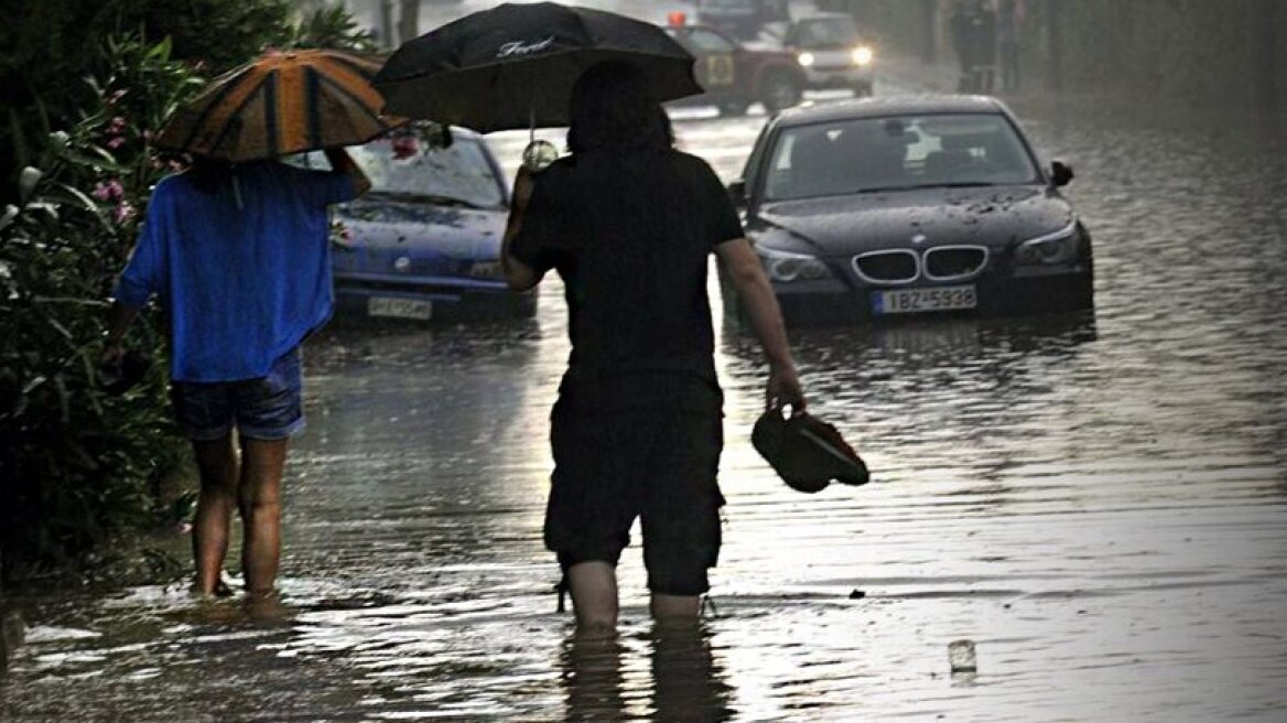 Severe weather warning for next 72 hours in parts of Greece