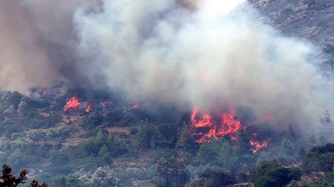 «Καμπανάκι» και σήμερα για πολύ υψηλό κίνδυνο πυρκαγιάς