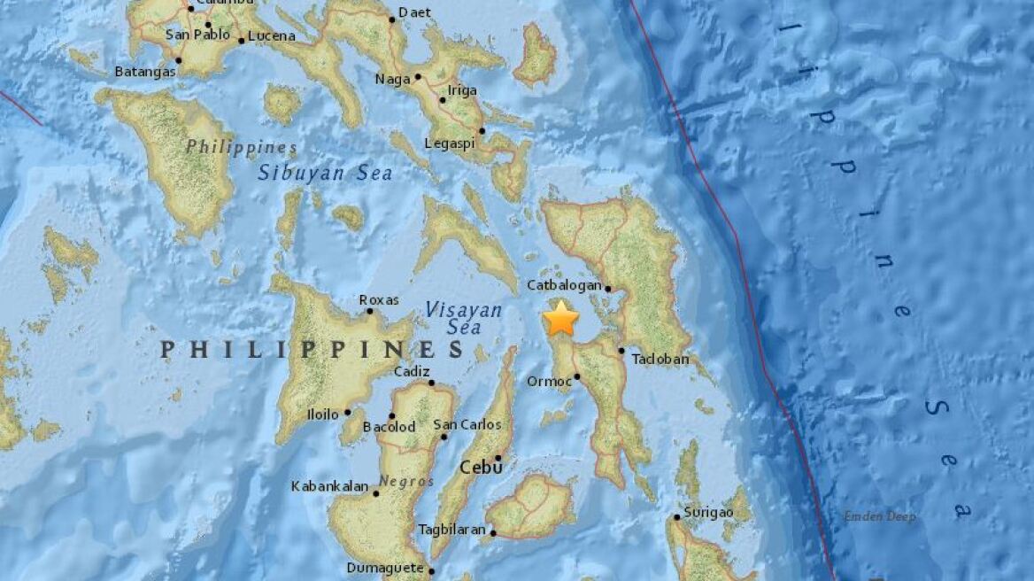 Σεισμική δόνηση 5,1 Ρίχτερ στις Φιλιππίνες