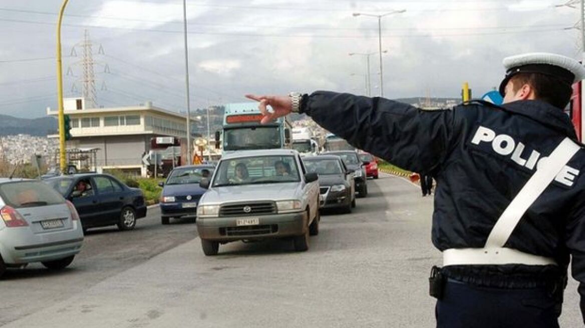 Αυξημένα και σήμερα τα μέτρα της τροχαίας