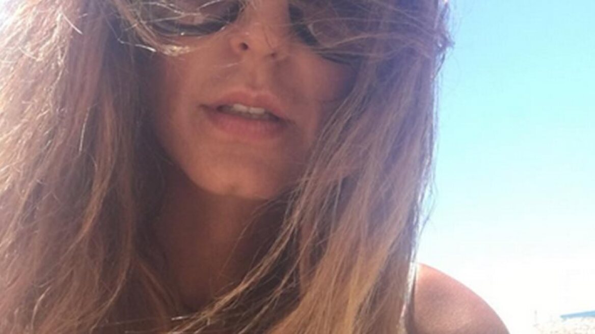 Actress Katerina Papoutsaki is full of energy (photos)