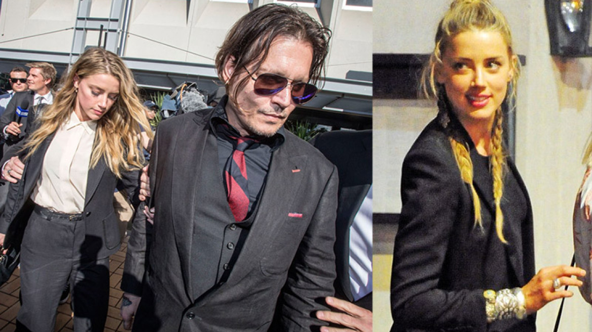 Amber Heard: Αφήνει πίσω της το διαζύγιο με τον Johnny Depp και παρτάρει με φίλες της 