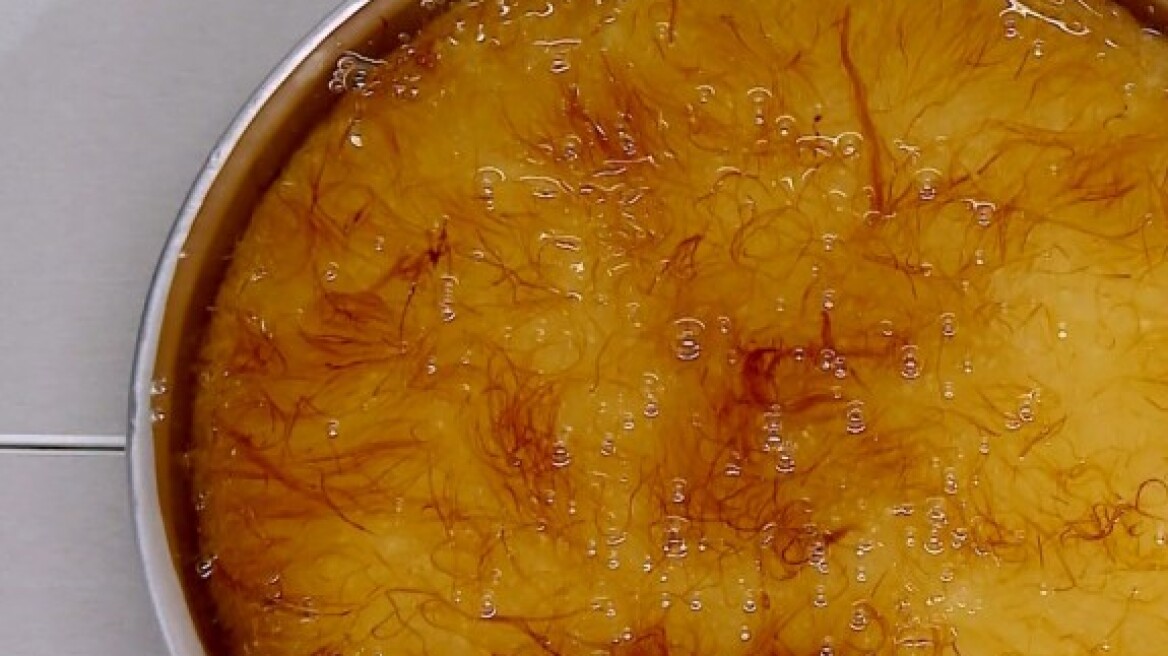 Galaktoboureko with kataifi