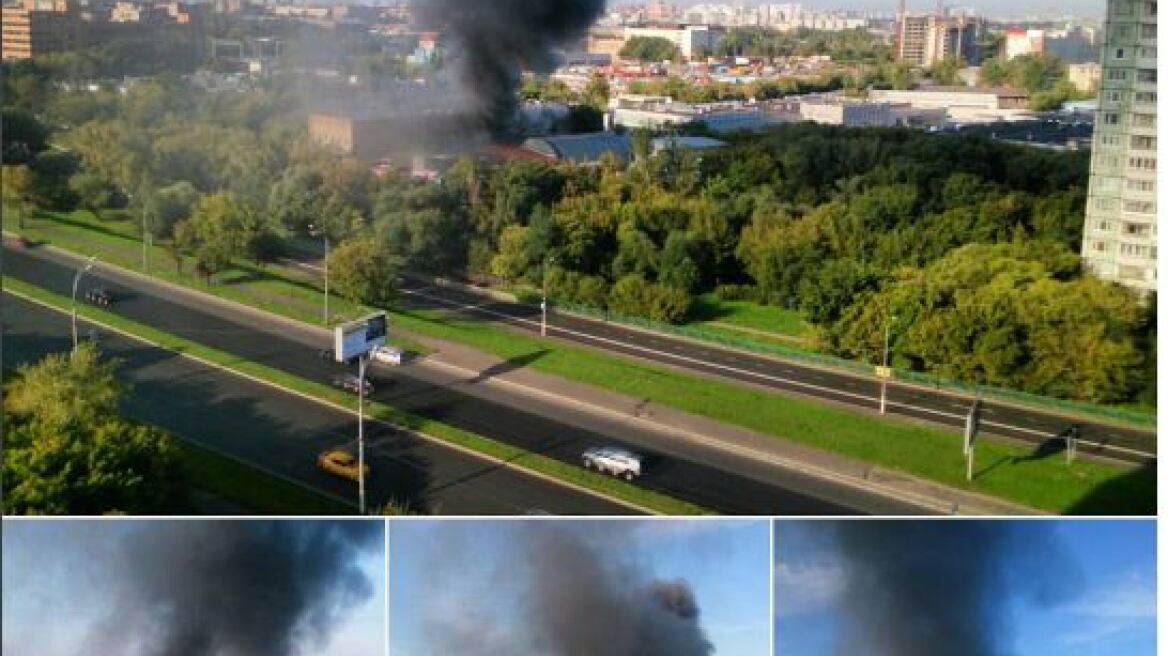 Φωτιά σε αποθήκη στη Μόσχα - Τουλάχιστον 17 νεκροί