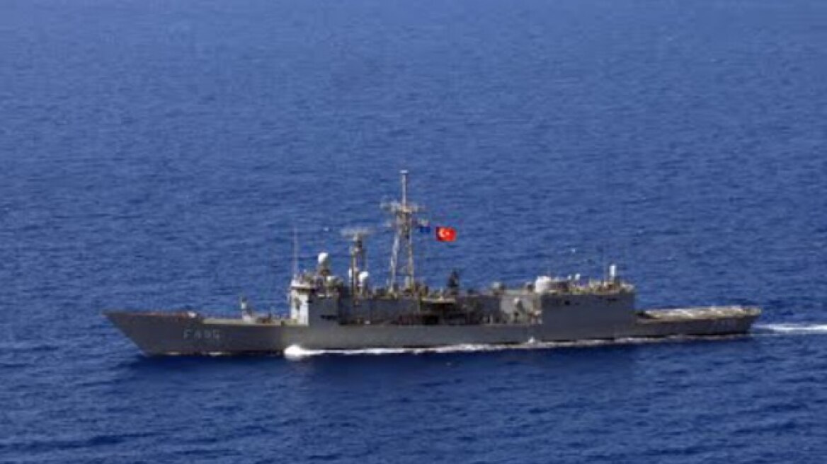 Τουρκική φρεγάτα παρενόχλησε κυπριακό ερευνητικό σκάφος