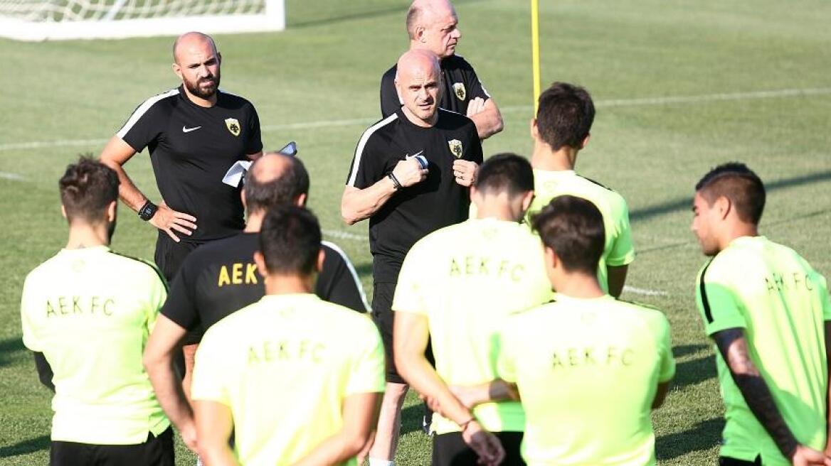 Παράπονα Κετσπάγια στους παίκτες της ΑΕΚ