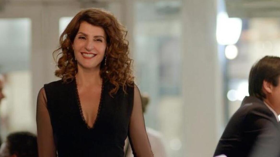 Nia Vardalos holidays on the Greek islands (photos)