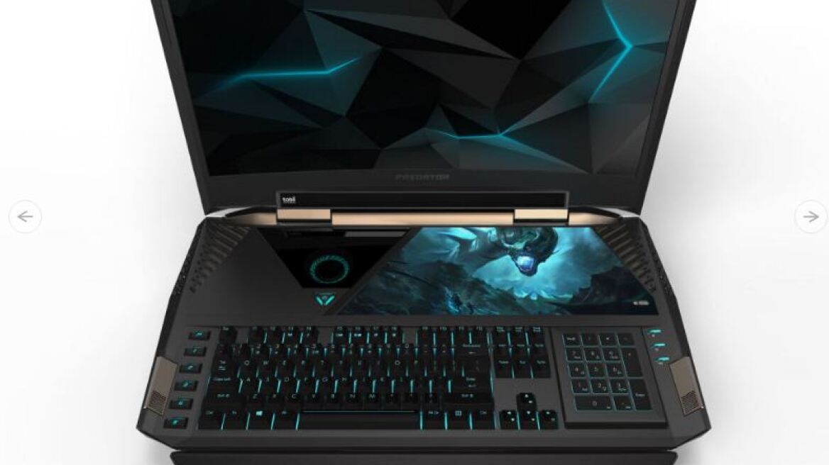 Acer: Παρουσίασε το πρώτο laptop του κόσμου με κυρτή οθόνη