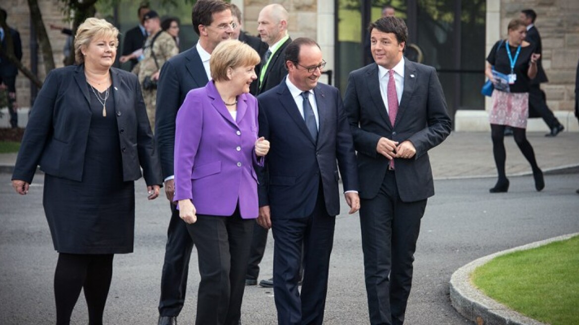 Μέρκελ, Ρέντσι και Ολάντ βλέπουν Ερντογάν για το προσφυγικό