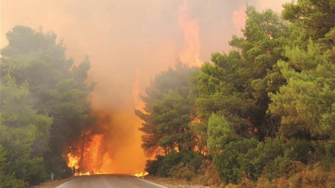 Ενισχύονται οι δυνάμεις της Πυροσβεστικής στη Ζάκυνθο