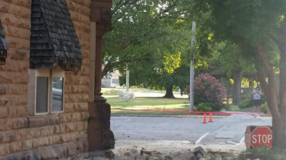 Σεισμός 5,6 Ρίχτερ στην Οκλαχόμα των ΗΠΑ - Ζημιές σε κτήρια