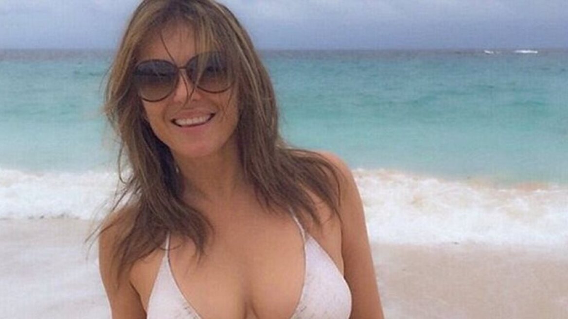 Elizabeth Hurley Shows Off Her Stunning Body