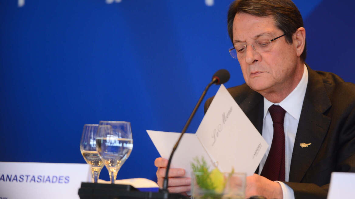 Κύπρος: Ο Αναστασιάδης ενημέρωσε τα κόμματα για το Κυπριακό