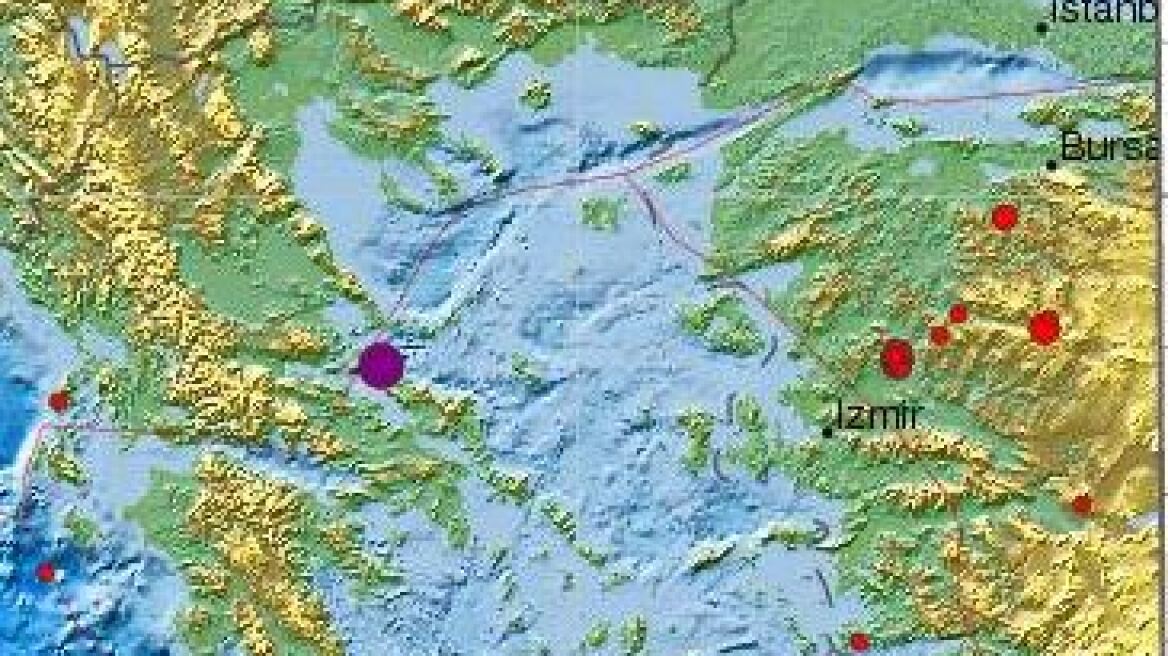 Σεισμός 4 Ρίχτερ στη Βόρεια Εύβοια