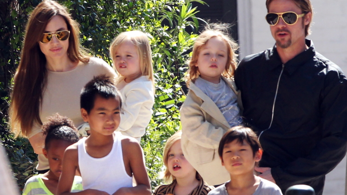 Οι νταντάδες «καίνε» τους Μπραντζελίνα: Απίστευτες αποκαλύψεις για τα 6 παιδιά τους