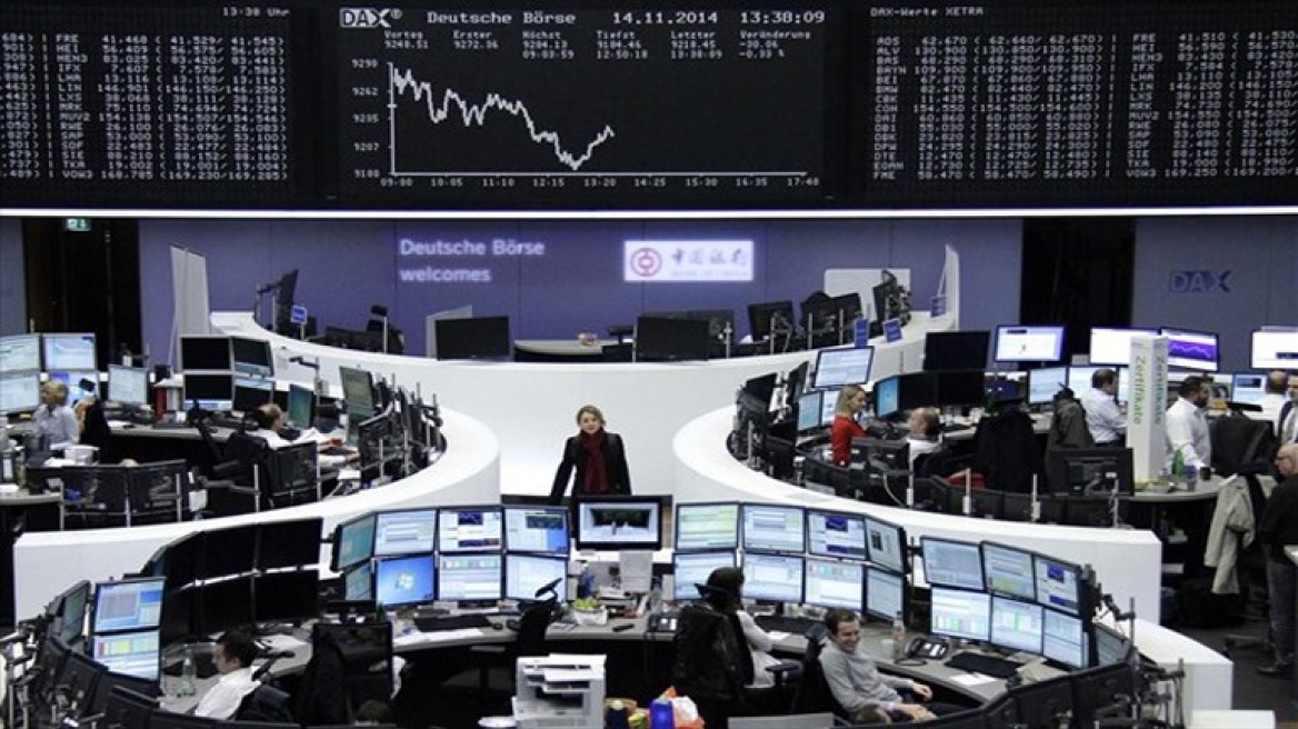 Στο «κόκκινο» οι ευρωαγορές μετά τα στοιχεία για το PMI