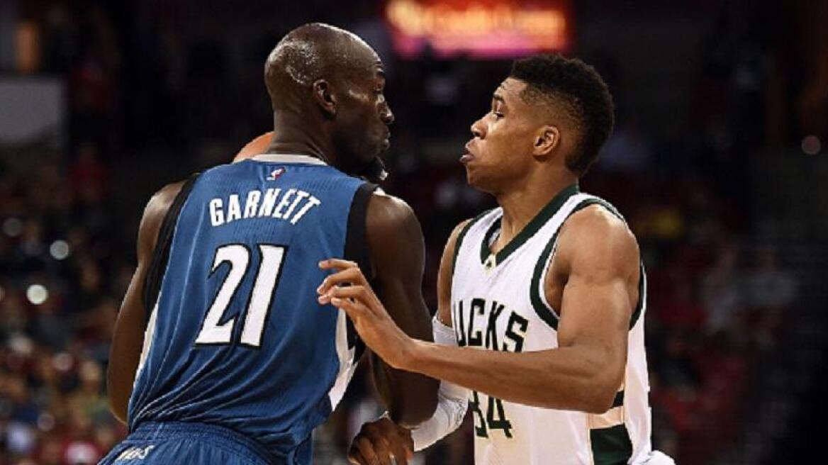 Το «ευχαριστώ» του Αντετοκούνμπο στον Γκαρνέτ