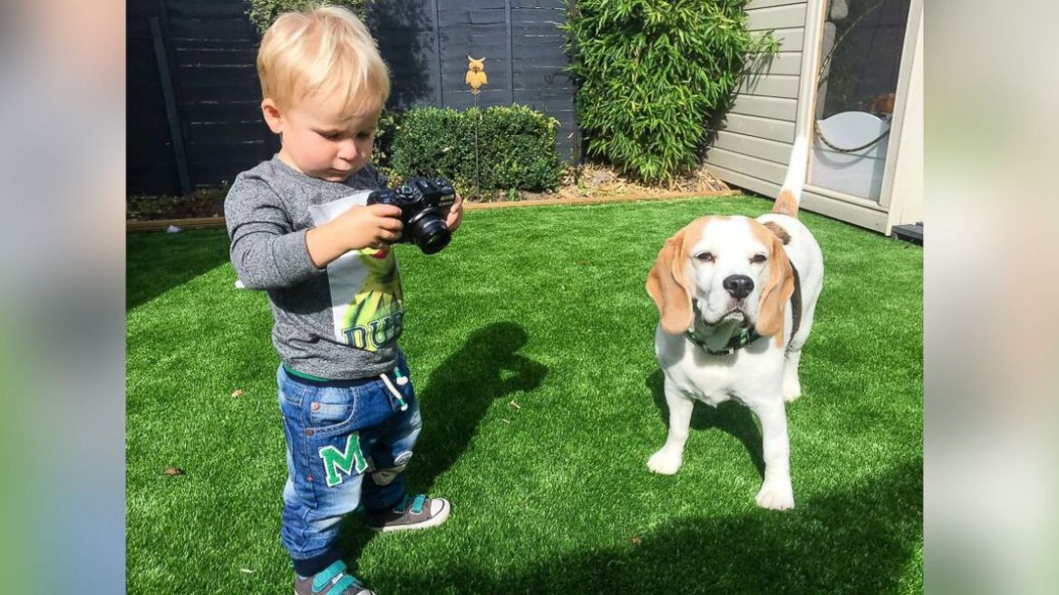  In the eyes of a 19-month-old