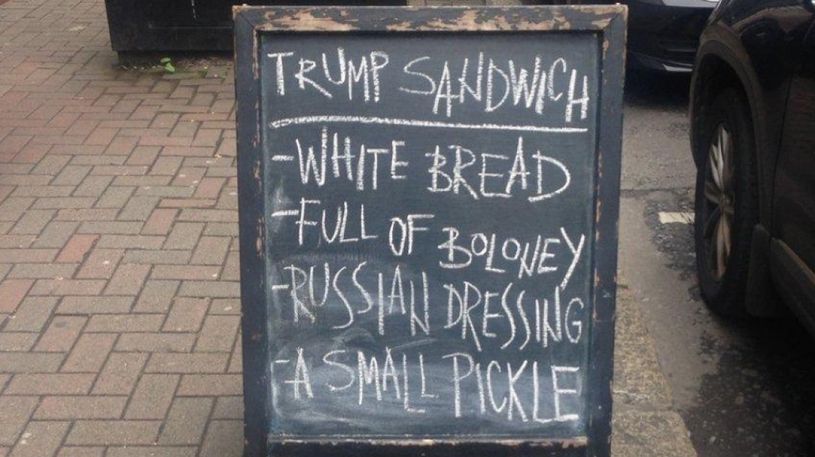 Αυτό είναι το σάντουιτς Ντόναλντ Τραμπ - Δείτε τι περιέχει!