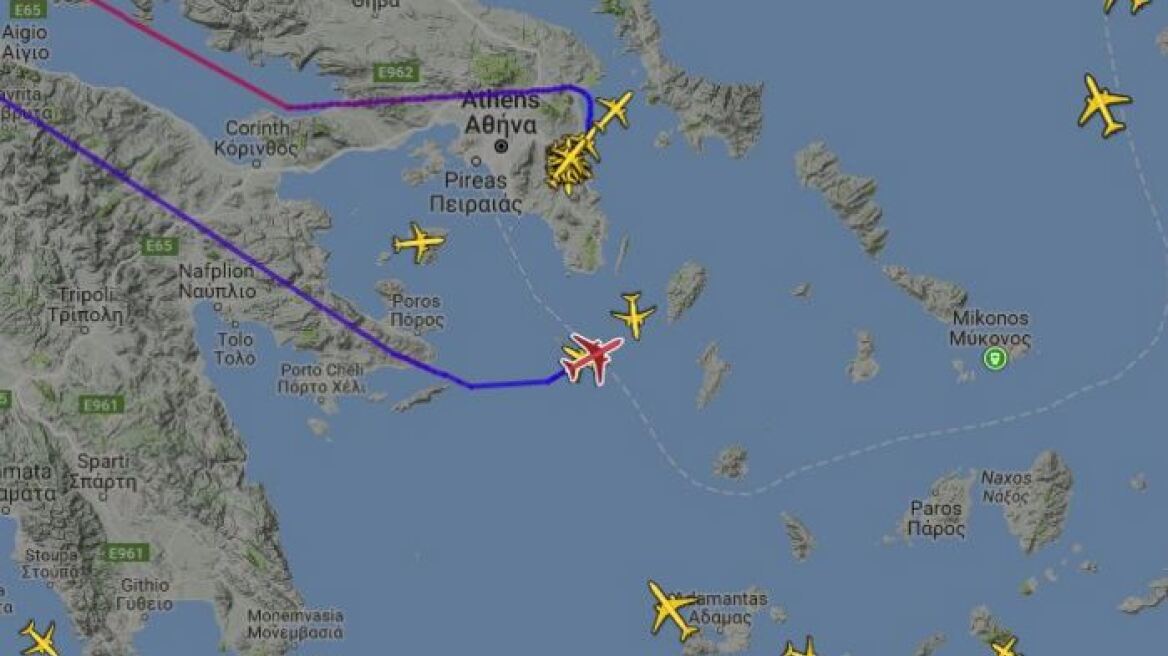 Θρίλερ για 221 επιβάτες: Διαρροή στο Boeing που ταξίδευε από Αθήνα για Νιουάρκ