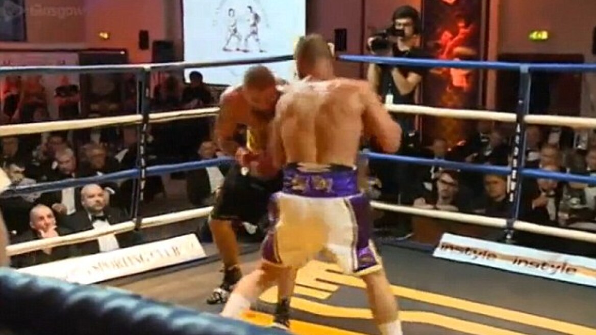 Σοκαριστικό βίντεο: Νεκρός Βρετανός μποξέρ μετά από αγώνα στη Γλασκώβη