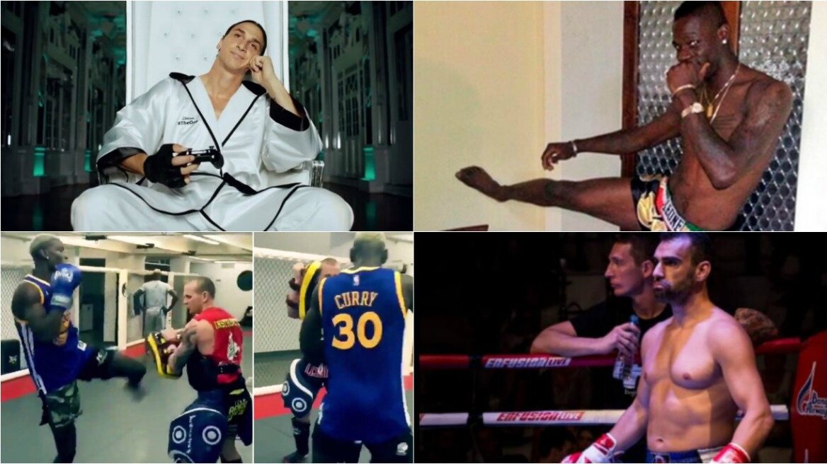 Ποδοσφαιριστές... πολεμικές μηχανές!