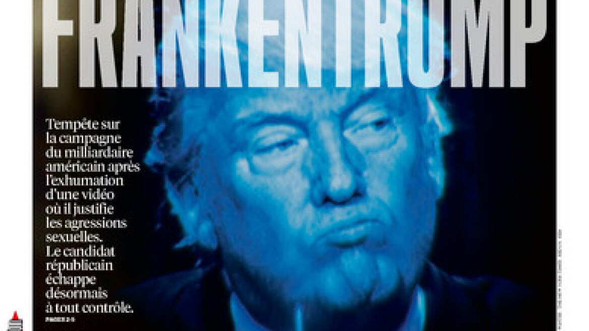 Liberation για Τραμπ :  «FRANKENTRUMP»