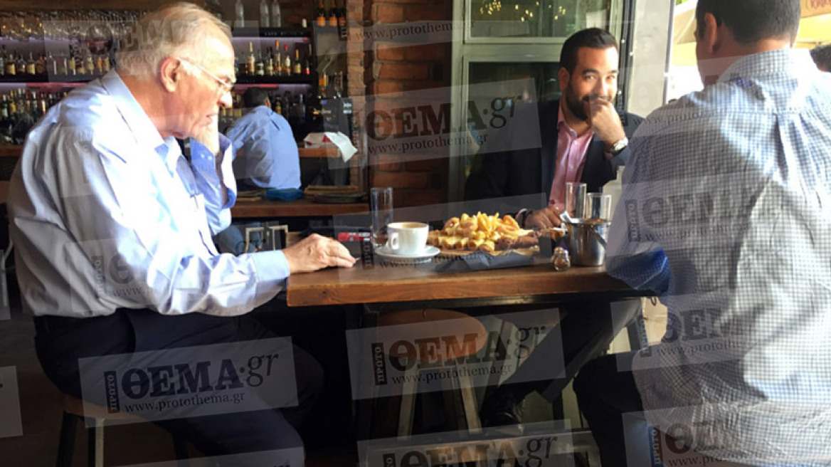 Δείτε τον Βασίλη Λεβέντη να τρώει... γκουρμέ