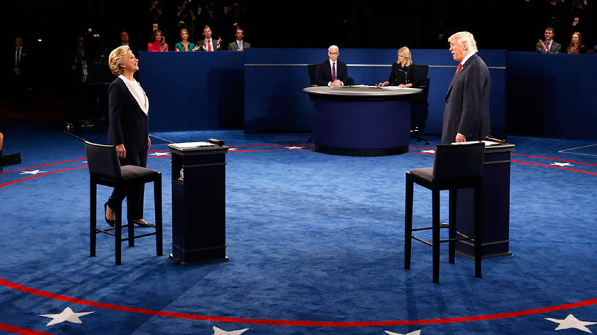 Ντιμπέιτ Νο2 Χίλαρι-Τραμπ: Επεσαν «βροχή» οι προσβολές