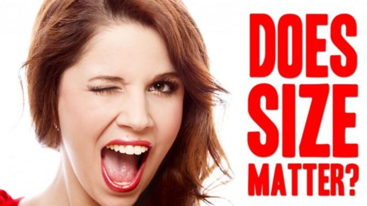 Does size matter? Yes and no, says survey