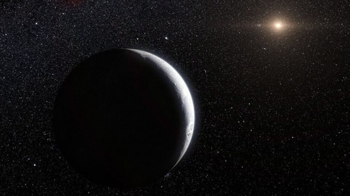Distant world orbits beyond Pluto