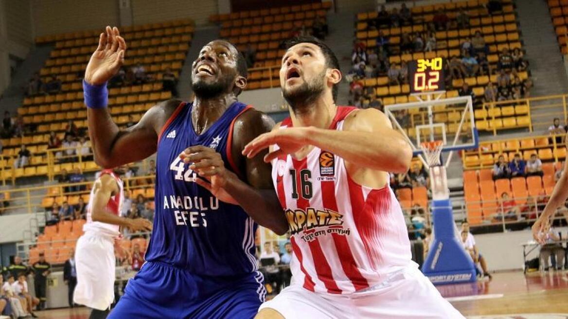 «Σεφτέ» στην Ευρωλίγκα κόντρα στην Εφές θέλει ο Ολυμπιακός