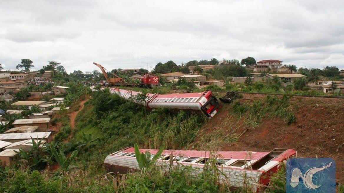 Τραγωδία στο Καμερούν: Πάνω από 50 νεκροί σε σιδηροδρομικό δυστύχημα