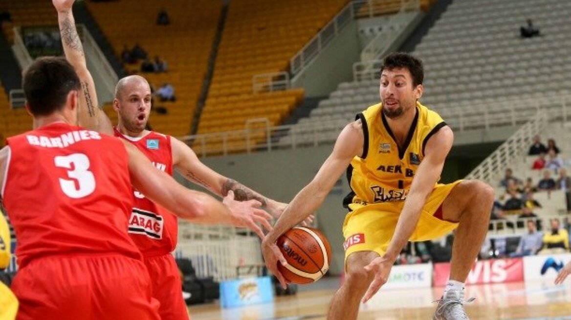 Σαρλερουά - ΑΕΚ 58-80: Περίπατος στο Βέλγιο με ηγέτη τον Ούκιτς