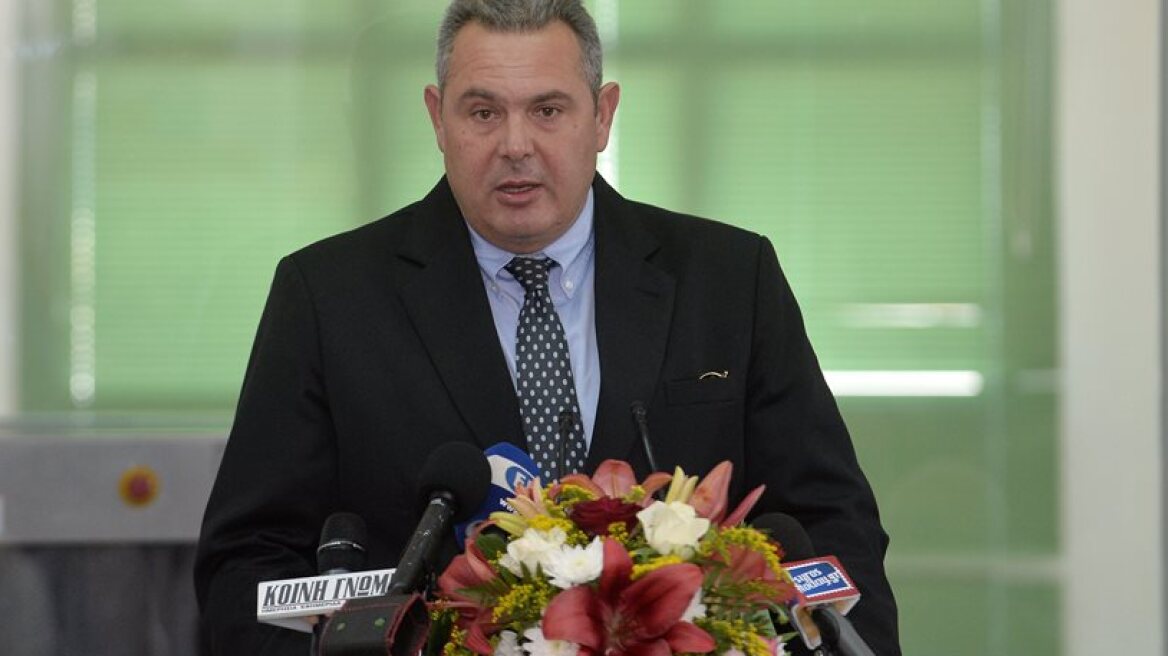 Kammenos praises Greek armed forces for vigilance in face of Turkey’s provocations