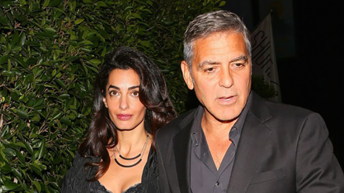 Amal Clooney and her cropped top (photo)