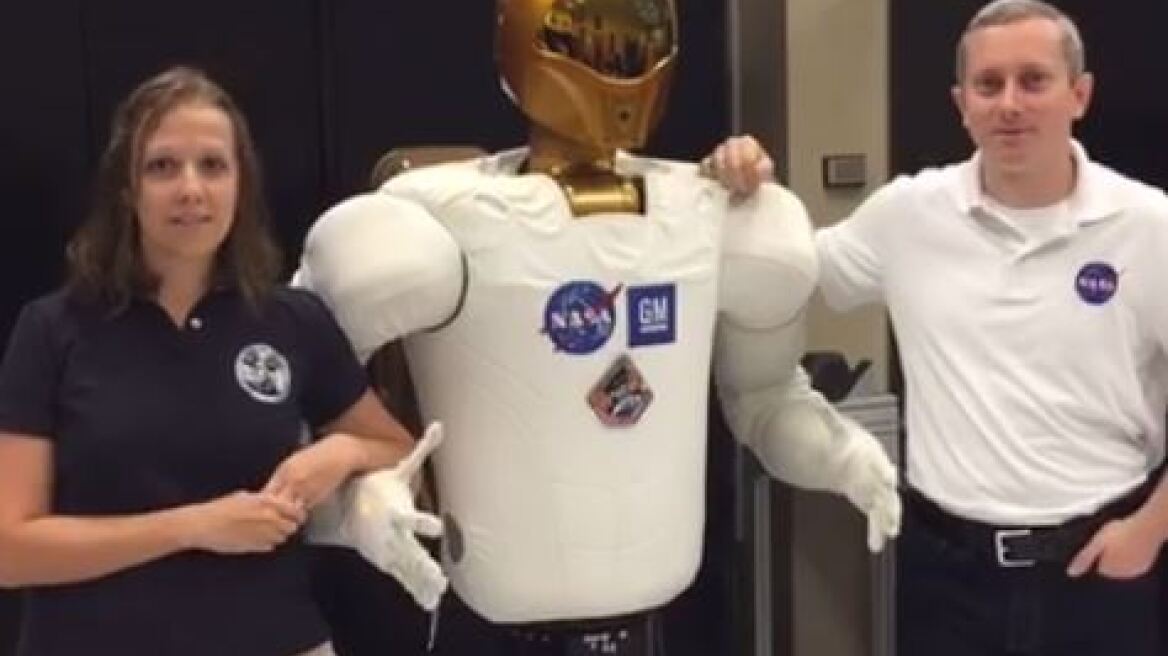 Βίντεο: Δείτε τον ρομποναύτη της NASΑ σε δράση