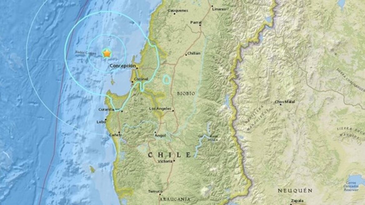 5.9 earthquake hits Chile
