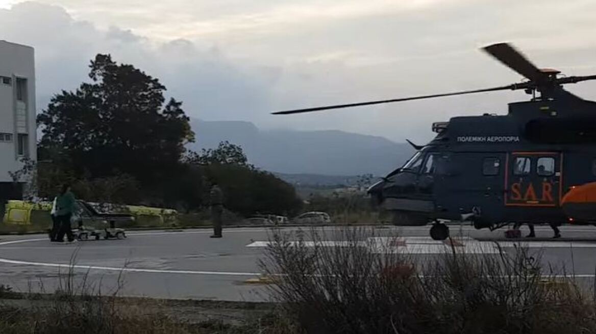 Βίντεο: Σωτήρια αεροδιακομιδή εγκύου από τη Ρόδο στην Κρήτη