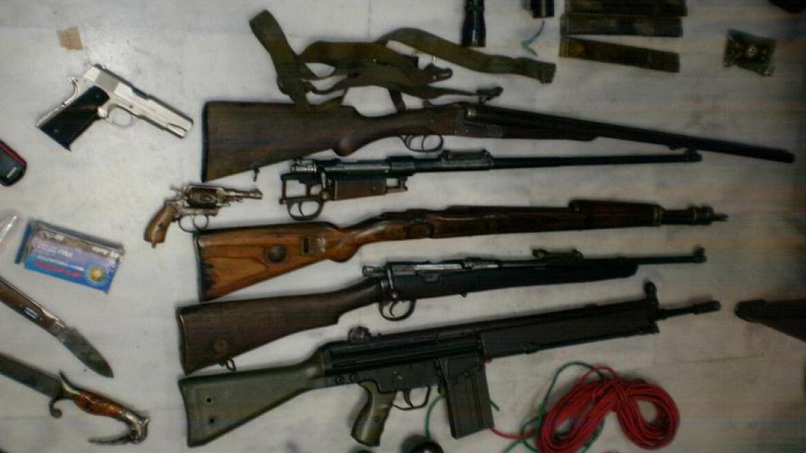 Σητεία: 51χρονος μετέτρεψε τα σπίτια του σε οπλοστάσιο