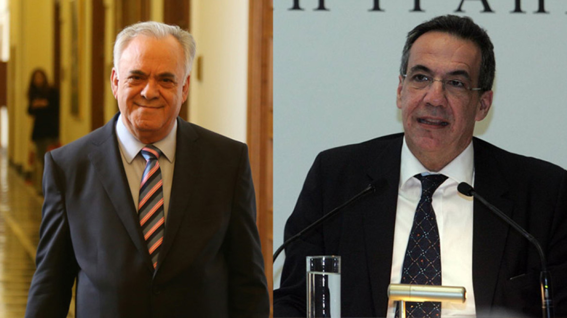 Ο Δραγασάκης δείχνει την έξοδο στον Φραγκιαδάκη της Εθνικής 