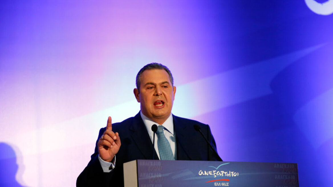 Καμμένος στο συνέδριο των ΑΝΕΛ:Δεν είμαστε ουρά κανενός 