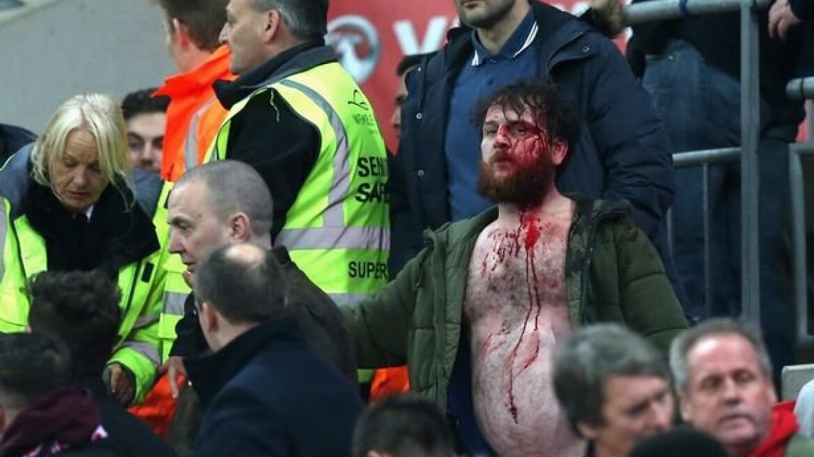 Μπουνιές στο «Γουέμπλεϊ»!