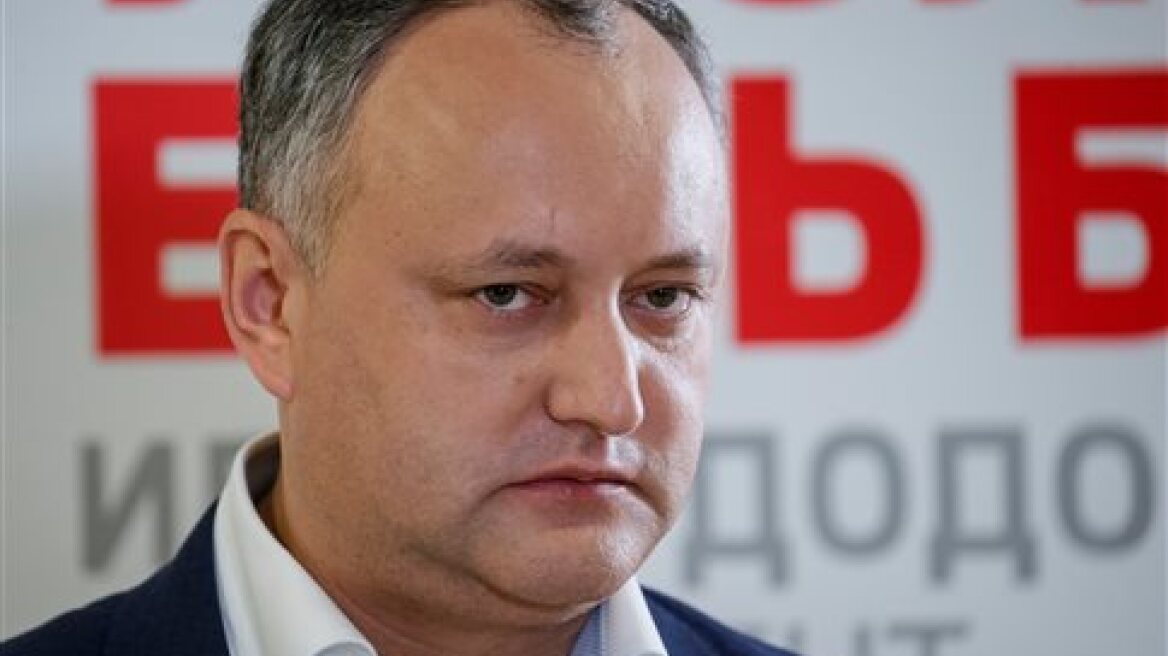 Μολδαβία: Ο φιλορώσος υποψήφιος προηγείται στις προεδρικές εκλογές