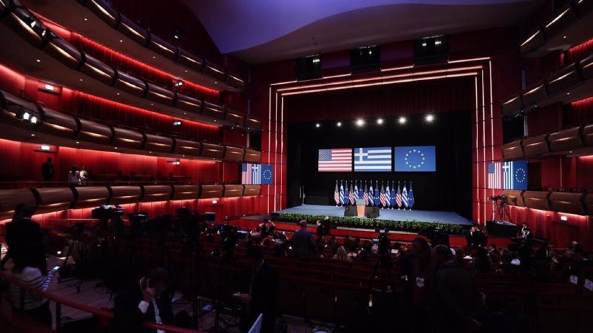 Live video: Barack Obama speech at Niarchos Foundation (video)